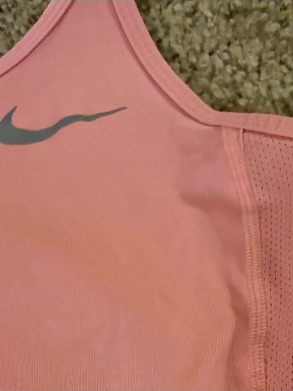 Nike Pink Racerback Performance Tank Top - Picture 4 of 5
